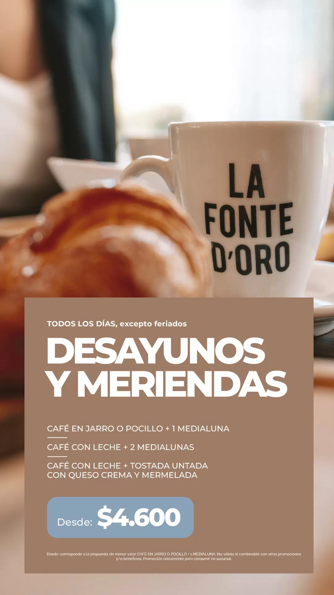 Desayunos y meriendas La Fonte
