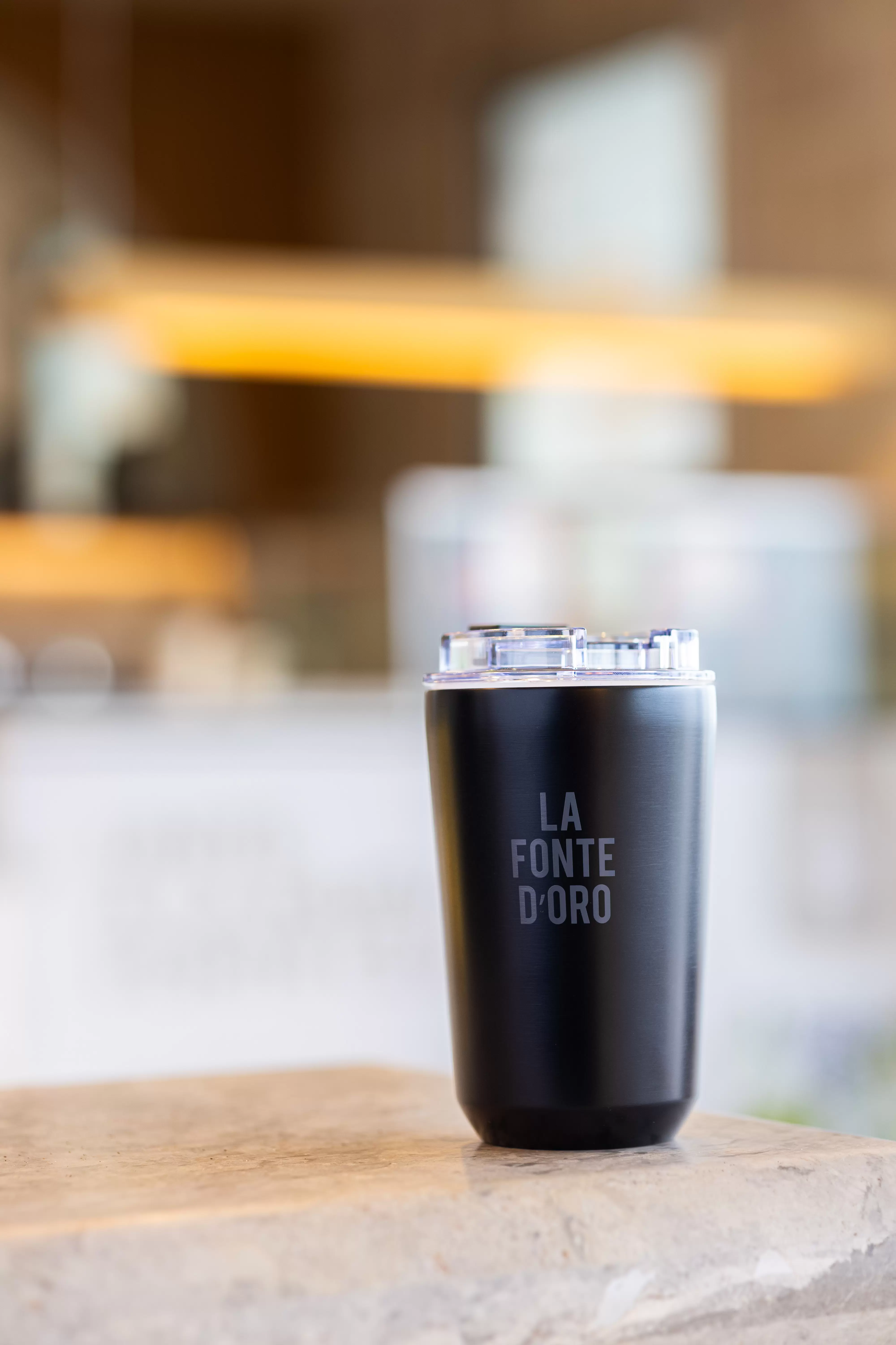 Vaso Acero Inoxidable Negro Classic