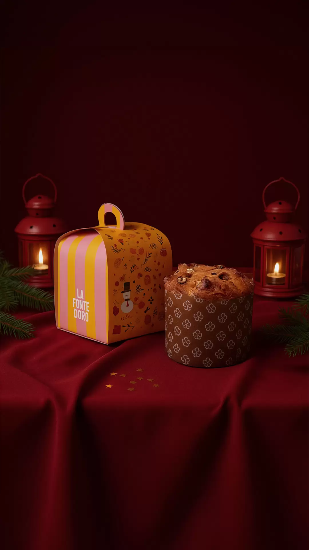 Caja pan dulce Premium 500gr