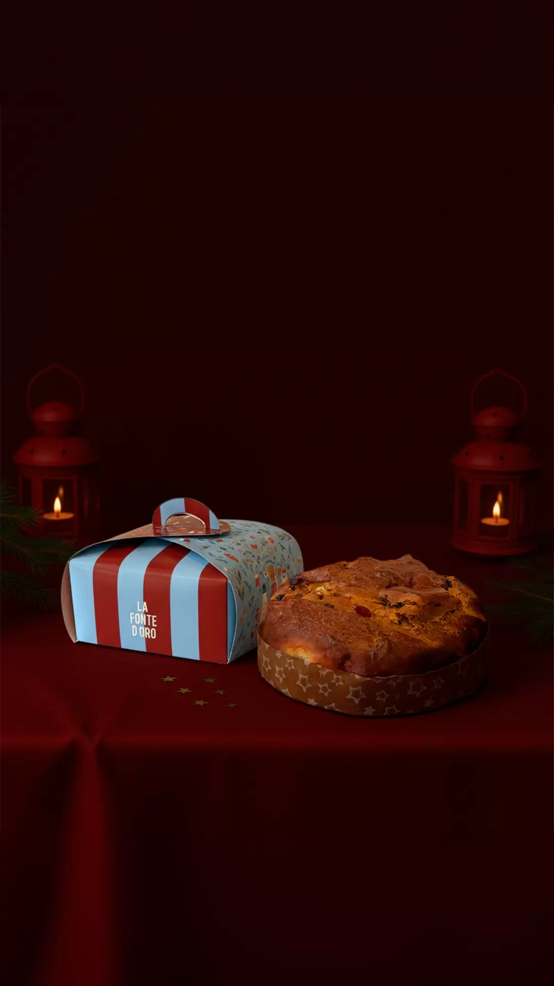 Caja pan dulce Premium 800gr