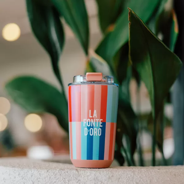 Vaso de acero inoxidable "Arco Iris"
