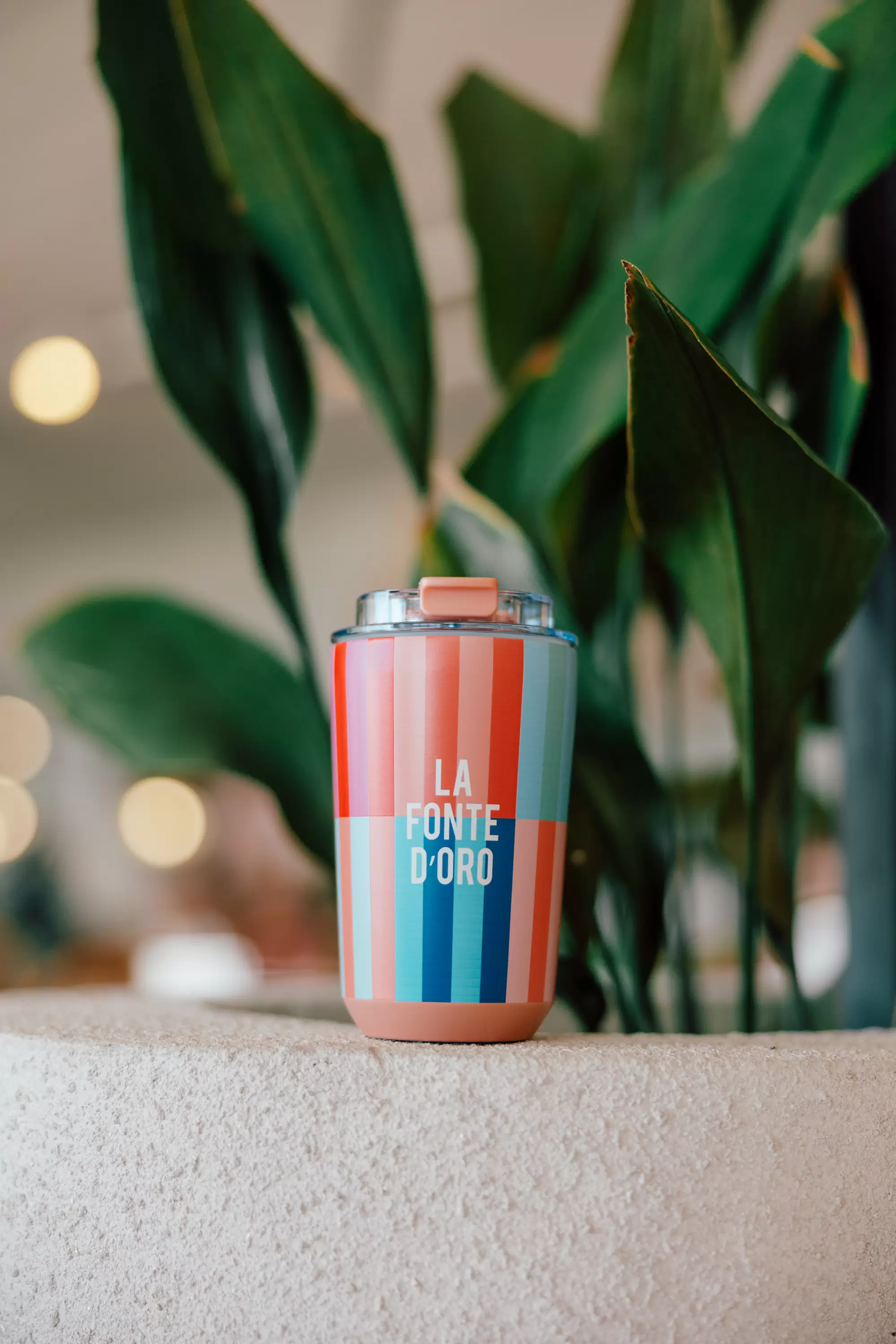 Vaso de acero inoxidable "Arco Iris"