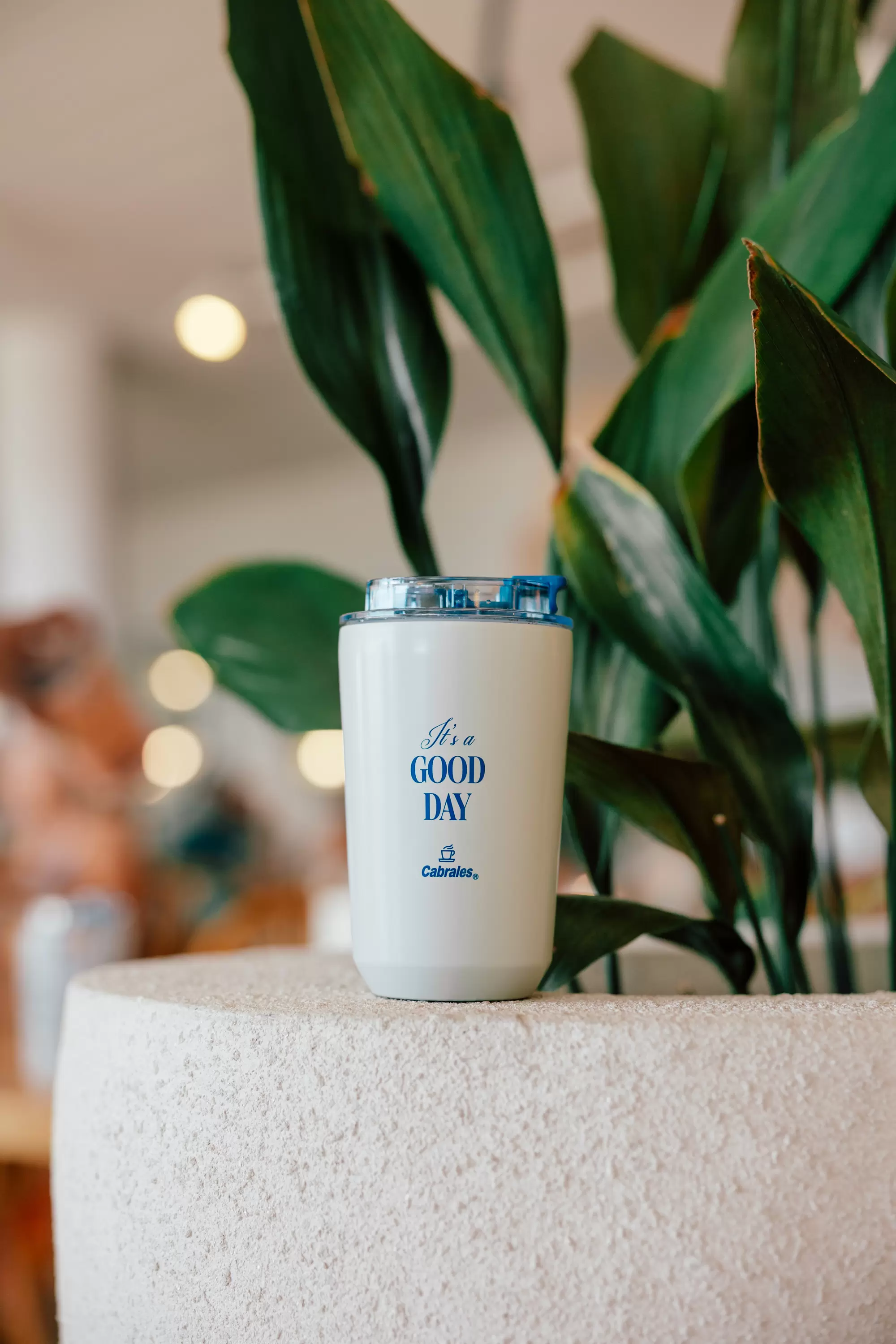 Vaso de acero inoxidable "Good Day"